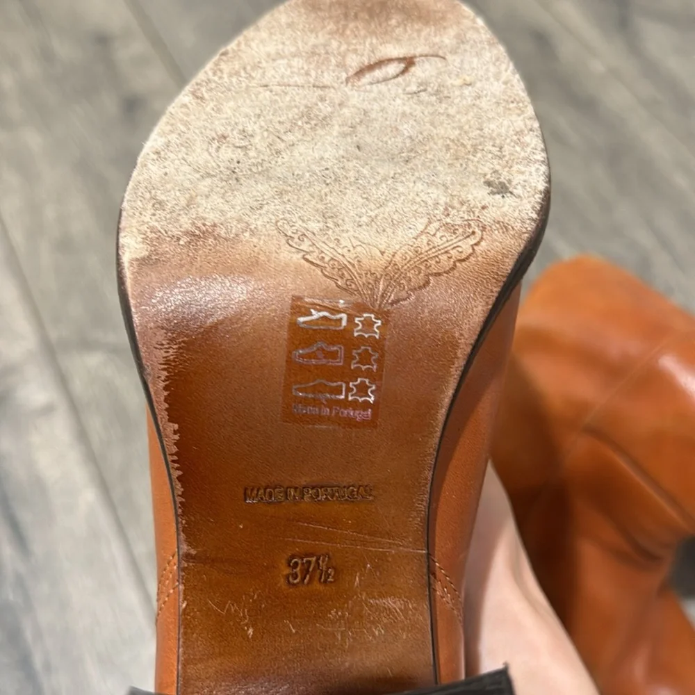 • Free People • Women's Red Grayson Tall Boots
Leather Heeled 37.5 - Picture 6 of 6